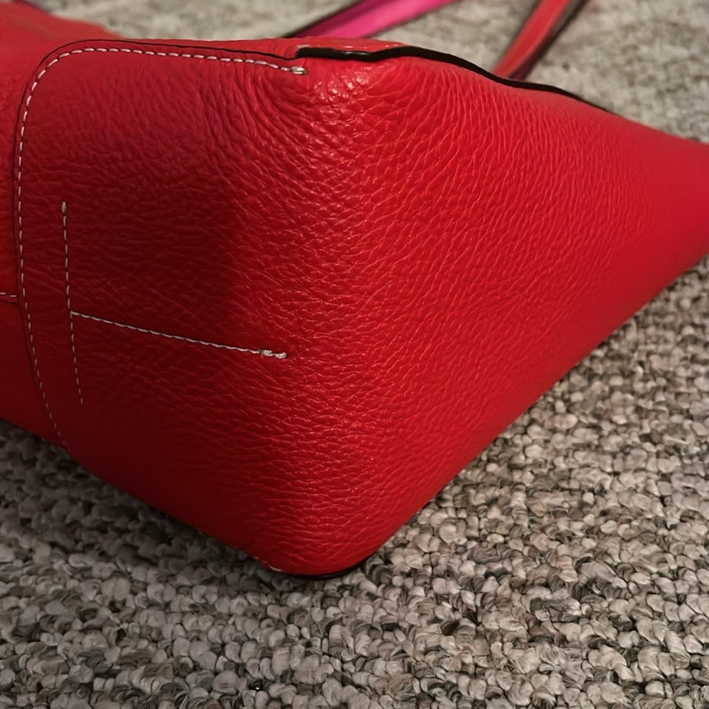 Authentic Tory Burch Phoebe Perry Reversible Tote - Picture 12 of 16
